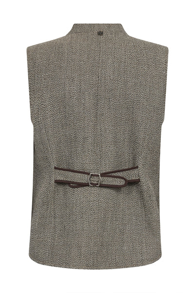 MMAbigail Utah Vest Dark Camel - 181200 Thumbnail