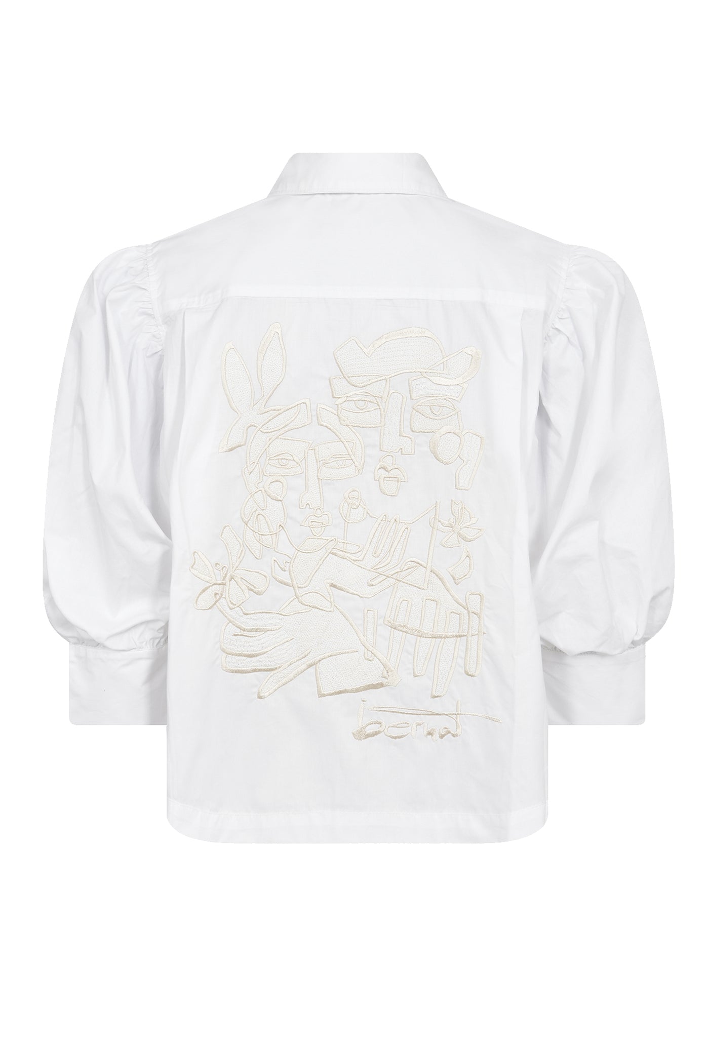 MMAdjao Bernat Emb Shirt White - 183240