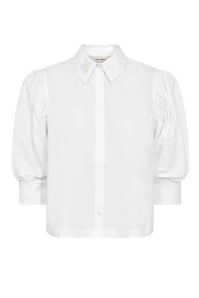 MMAdjao Bernat Emb Shirt White - 183240 Thumbnail