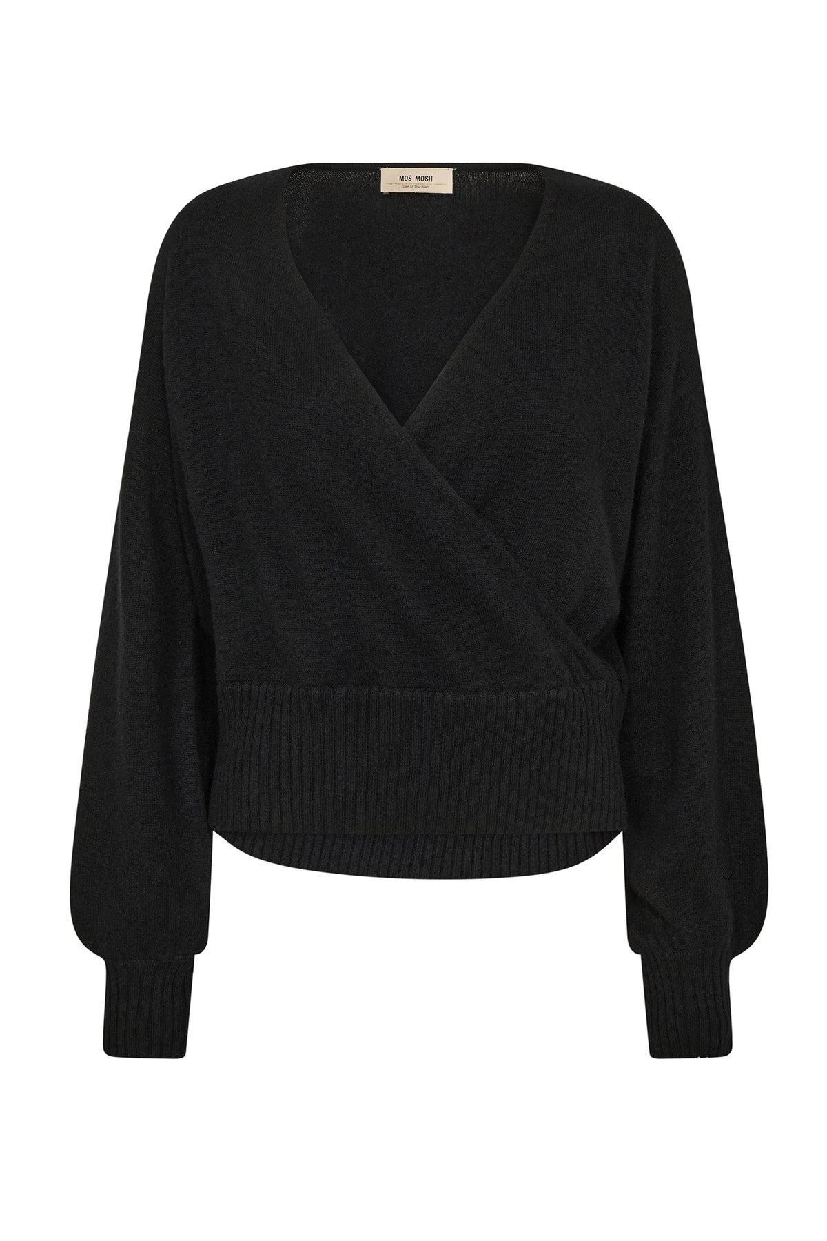 MMAdy Cashmere Wrap Knit Black - 173140