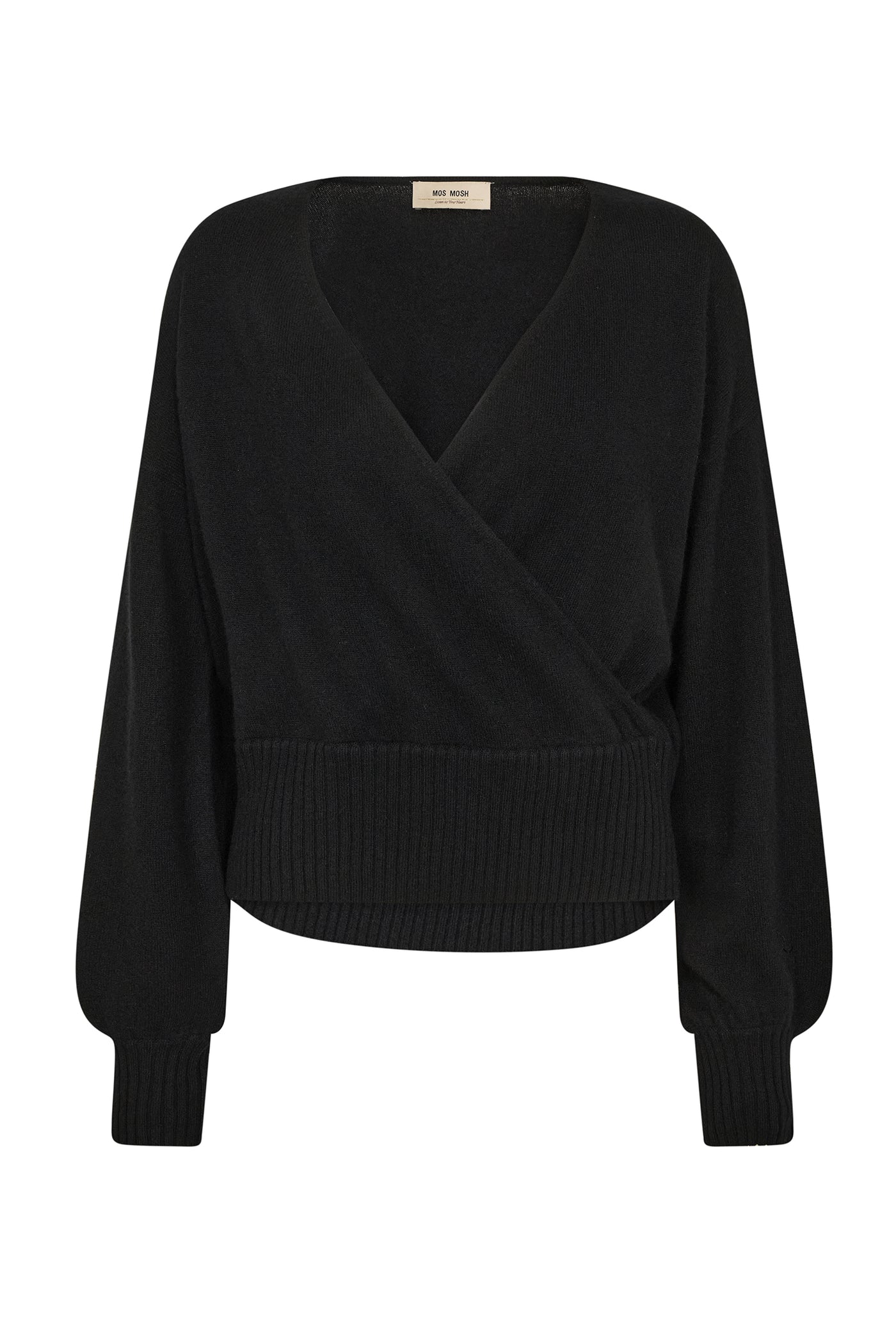 MMAdy Cashmere Wrap Knit Black - 173140