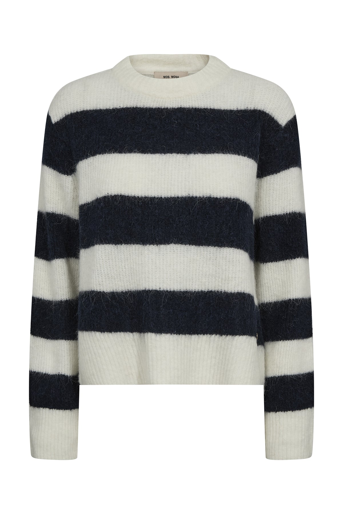 MMAidy Thora Stripe Crewneck ECRU - 172360