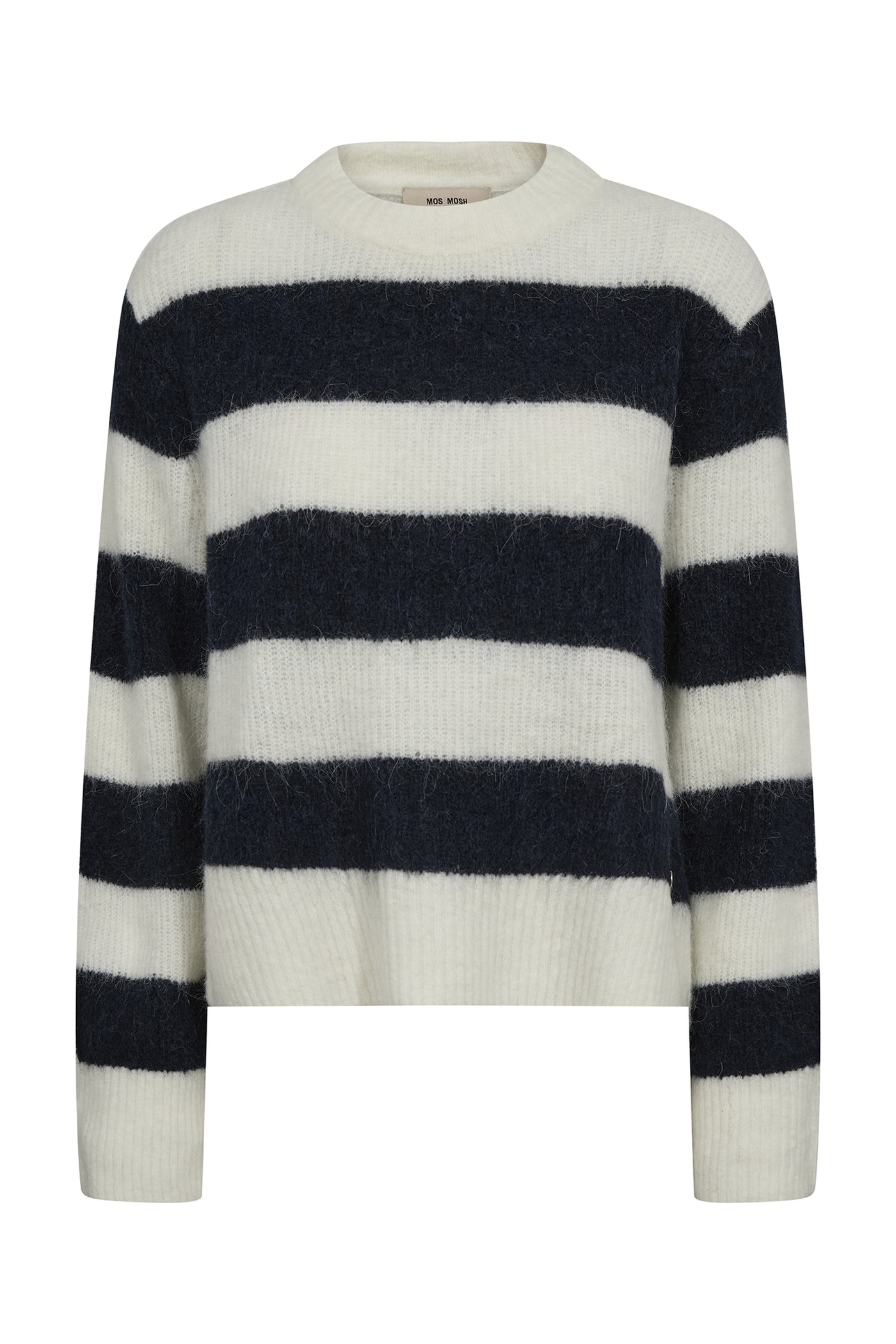 MMAidy Thora Stripe Crewneck ECRU - 172360
