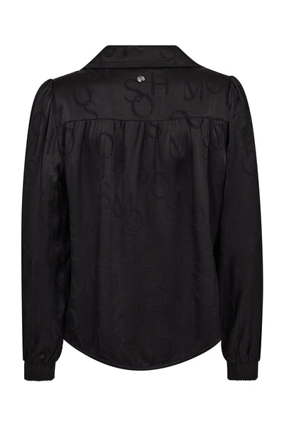 MMAldo Monogram Blouse Black - 175590 Thumbnail