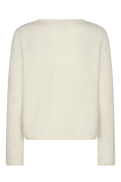 MMAlmine Knit Cardigan ECRU - 158680 Thumbnail