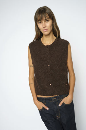 MMAlmine Thora Knit Vest Delicioso - 173060