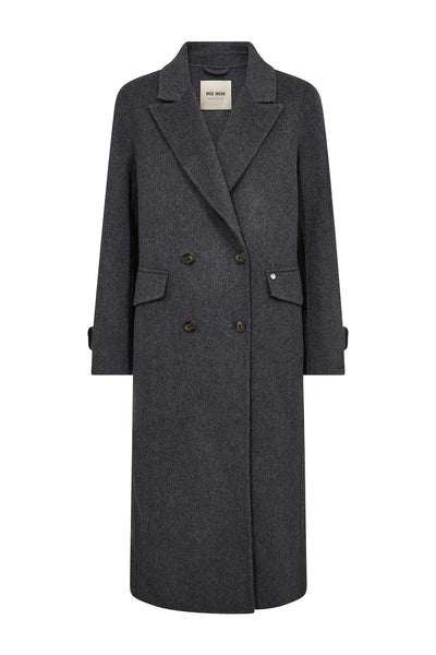 MMAlva Loisa Coat ANTRACIT - 183490 Thumbnail