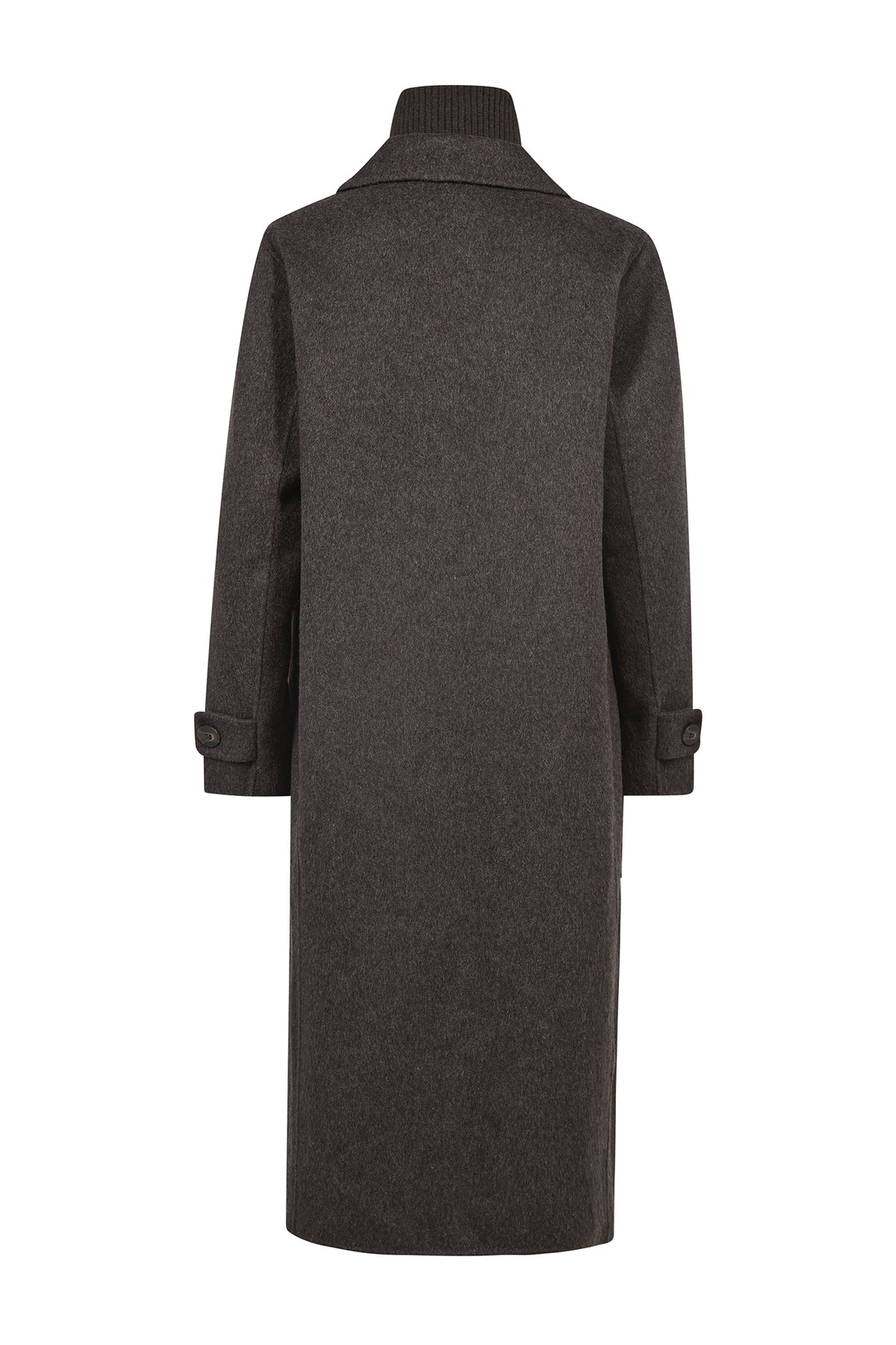 MMAlva Loisa Mock Neck Coat Delicioso - 181410