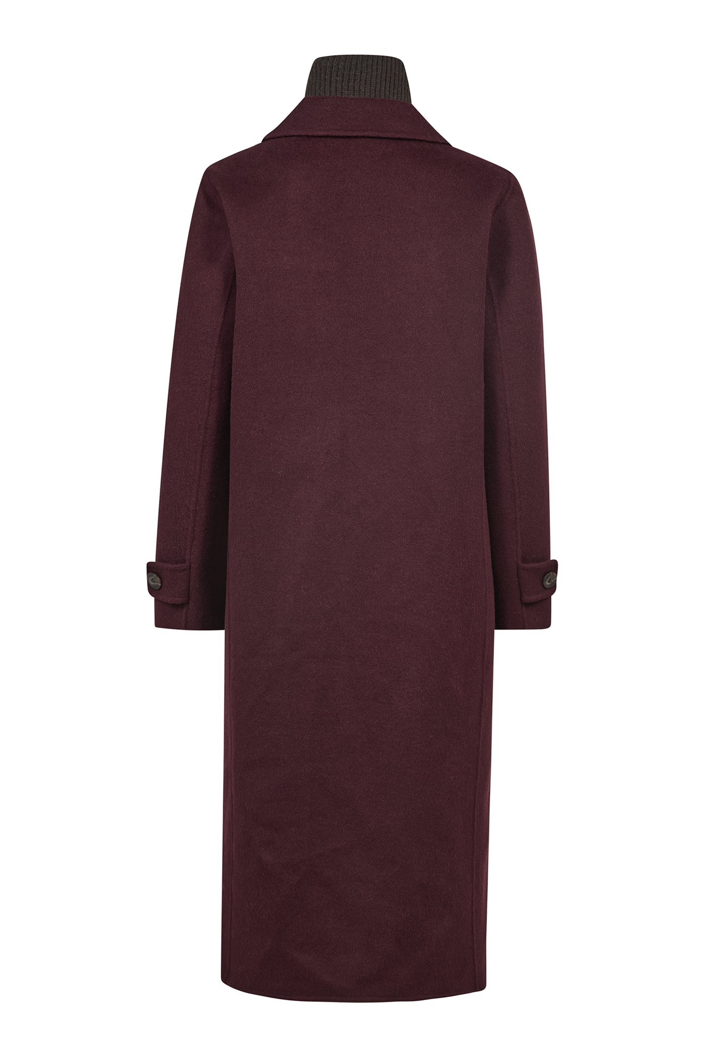 MMAlva Loisa Mock Neck Coat Port Royale - 181410