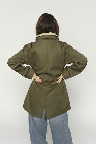 MMAmari Bora Jacket Olive night - 178260 Thumbnail