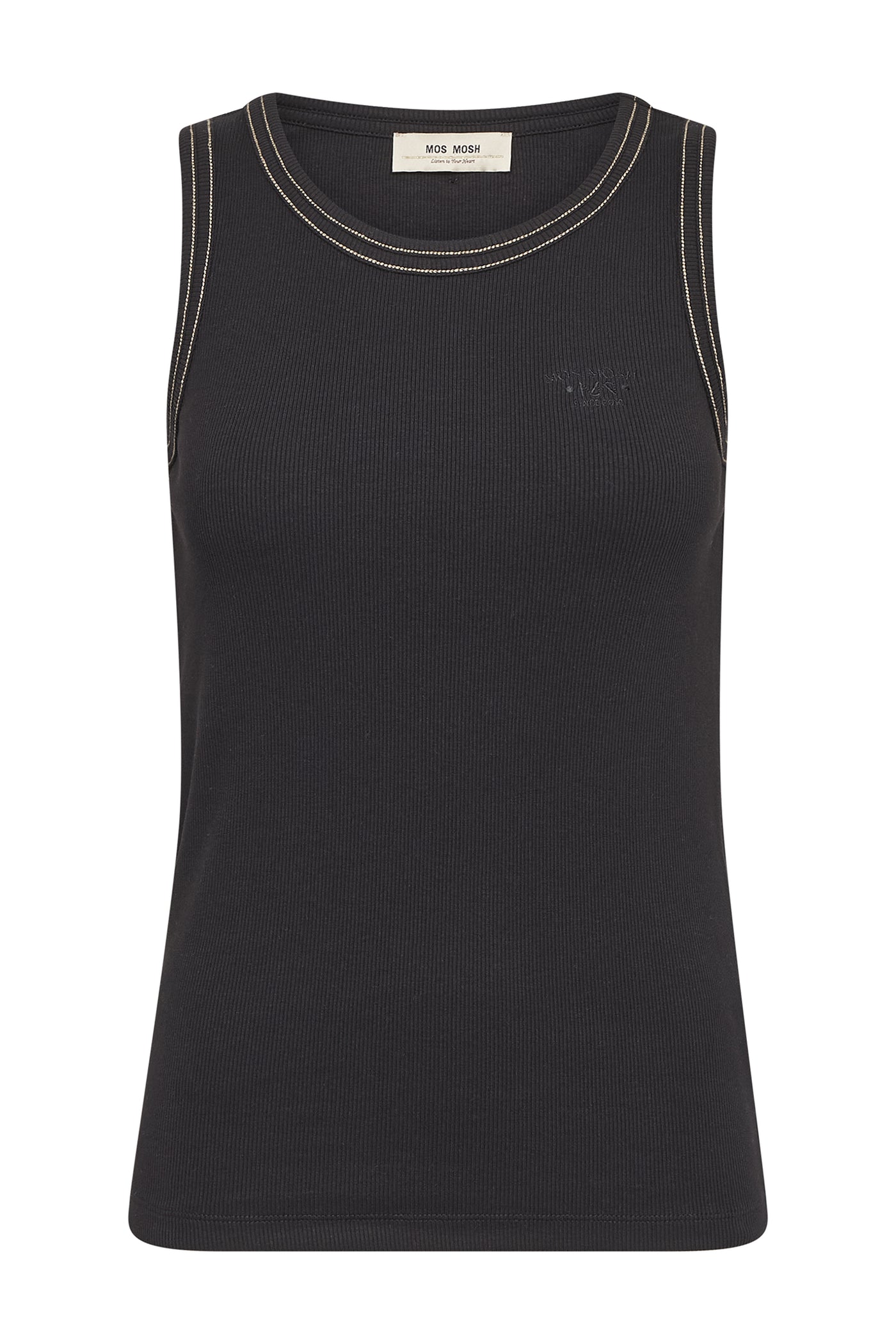 MMAra Rib Tank Top Black - 177230