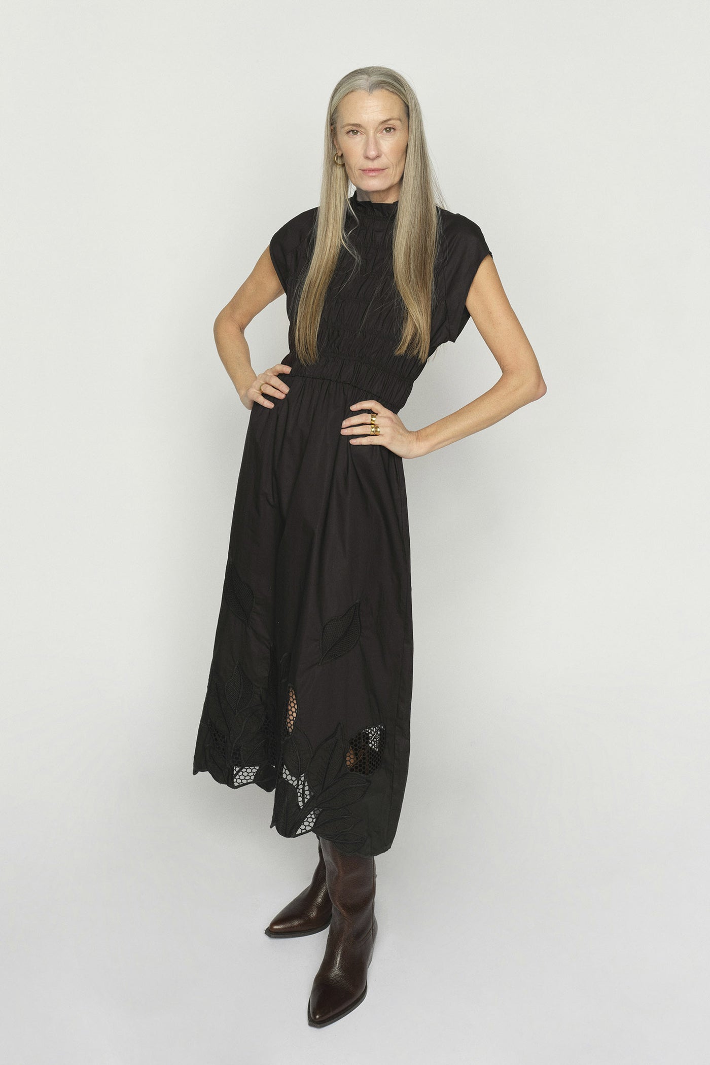 MMAria Mono Dress Black - 177790