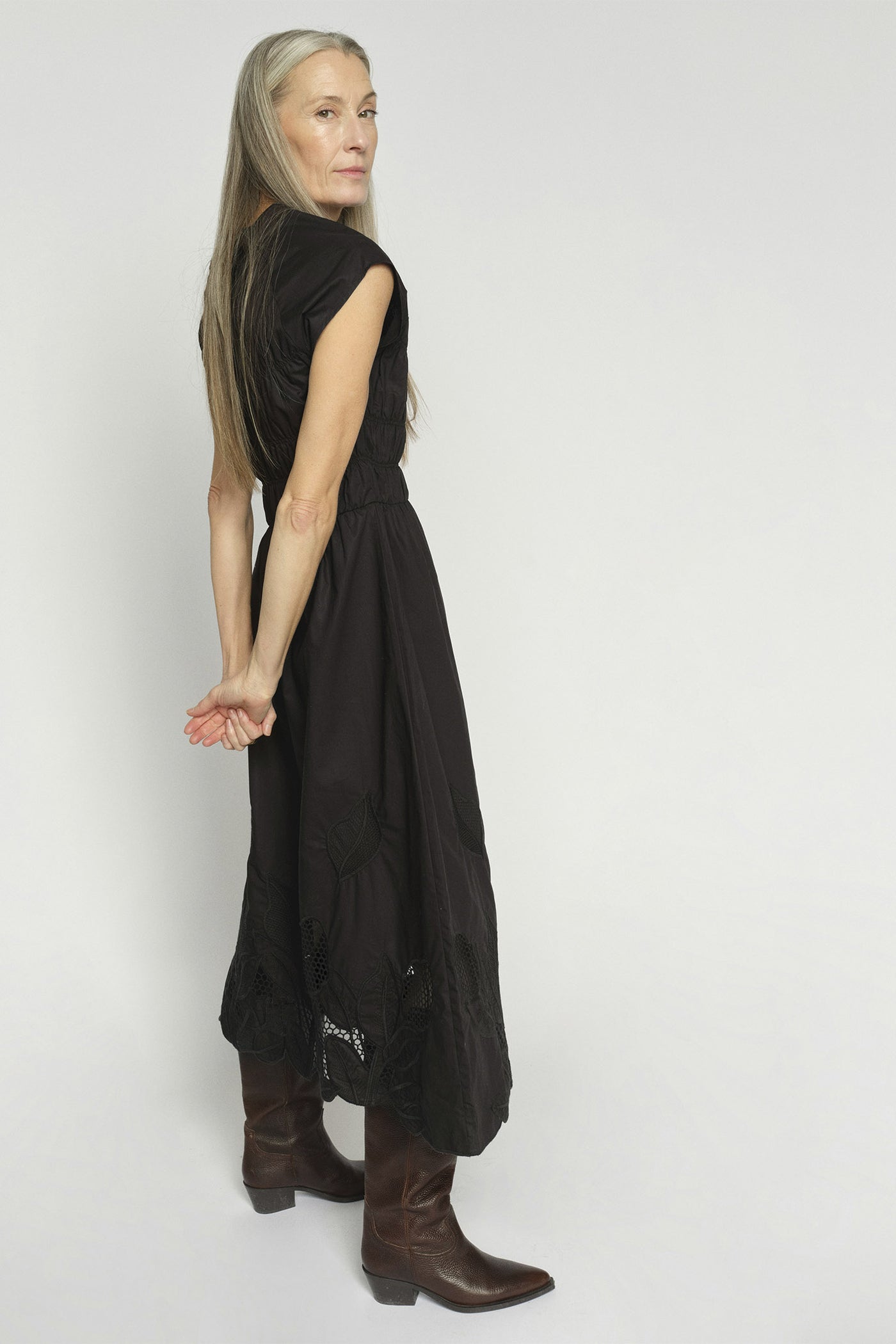 MMAria Mono Dress Black - 177790