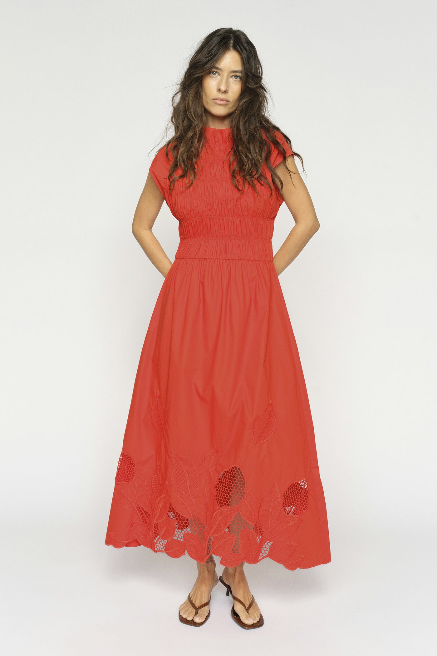 MMAria Mono Dress Spicy Orange - 177790