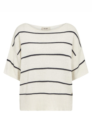 MMArlen Paper SS Knit ECRU - 177760