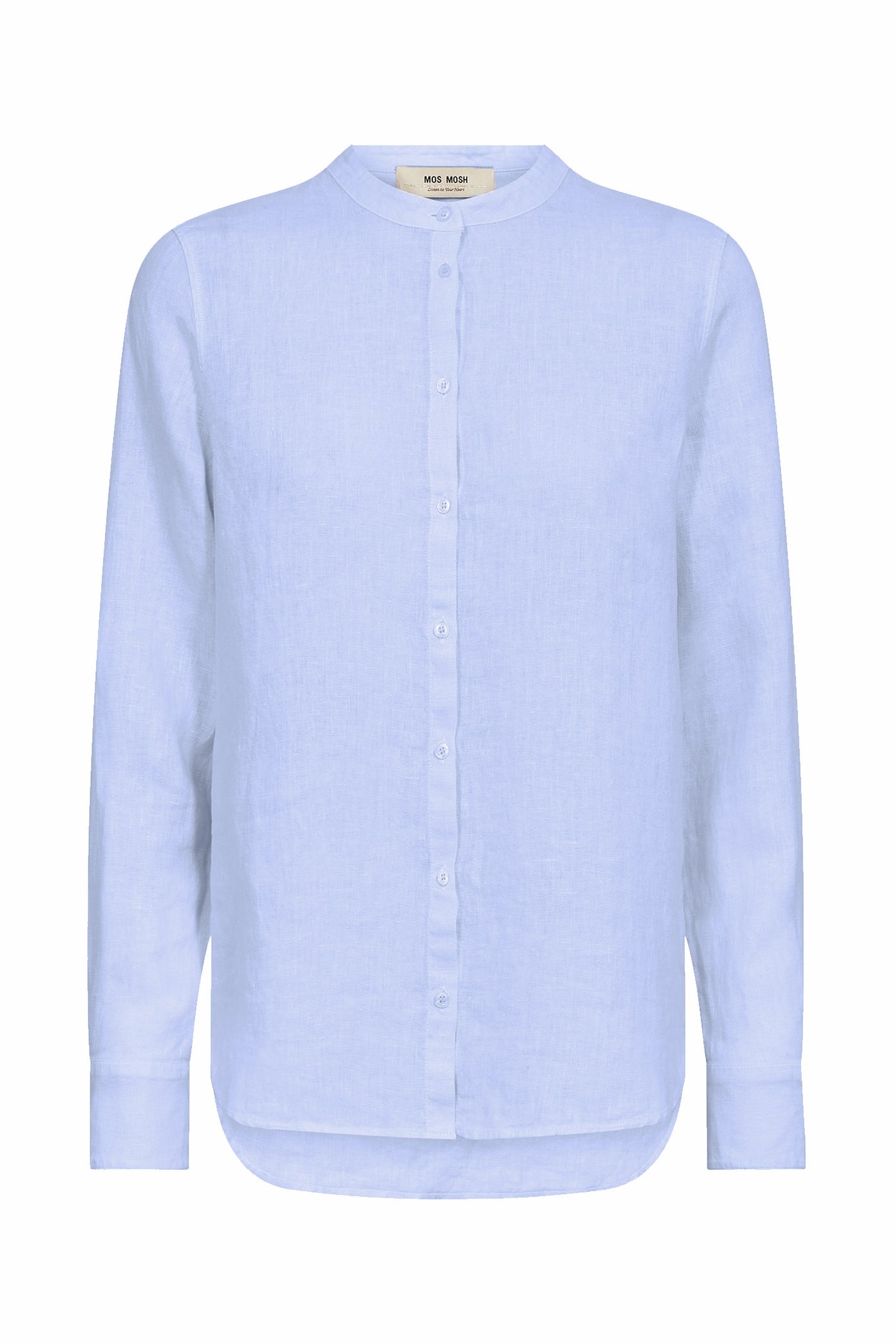 MMArtina Linen Shirt Brunnera Blue - 178000