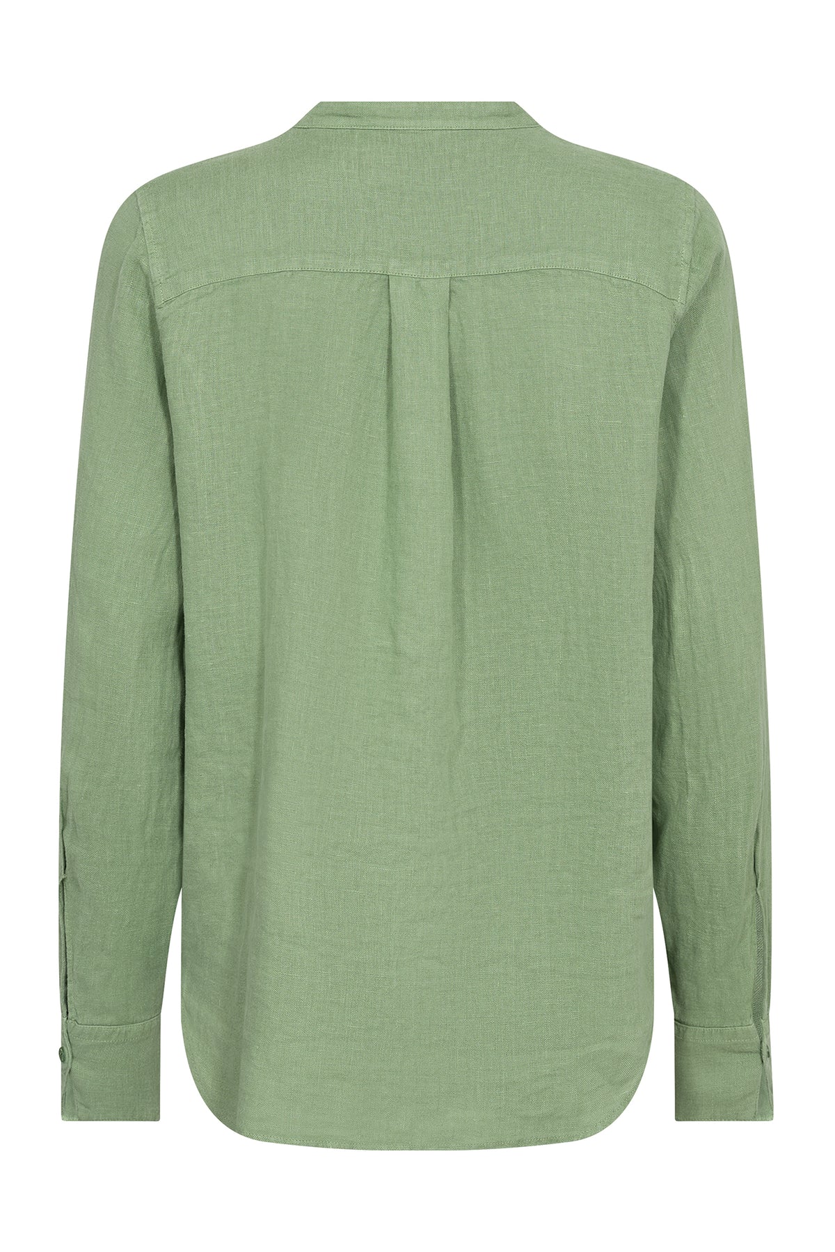 MMArtina Linen Shirt Turf Green - 178000
