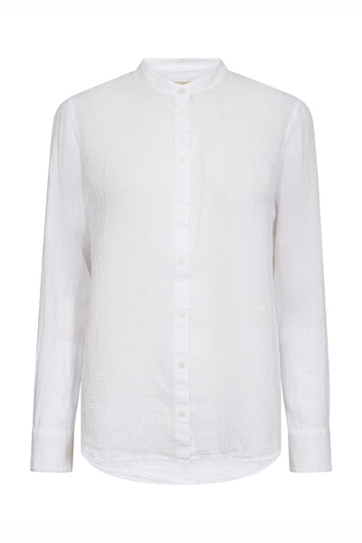 MMArtina Linen Shirt White - 178000 Thumbnail