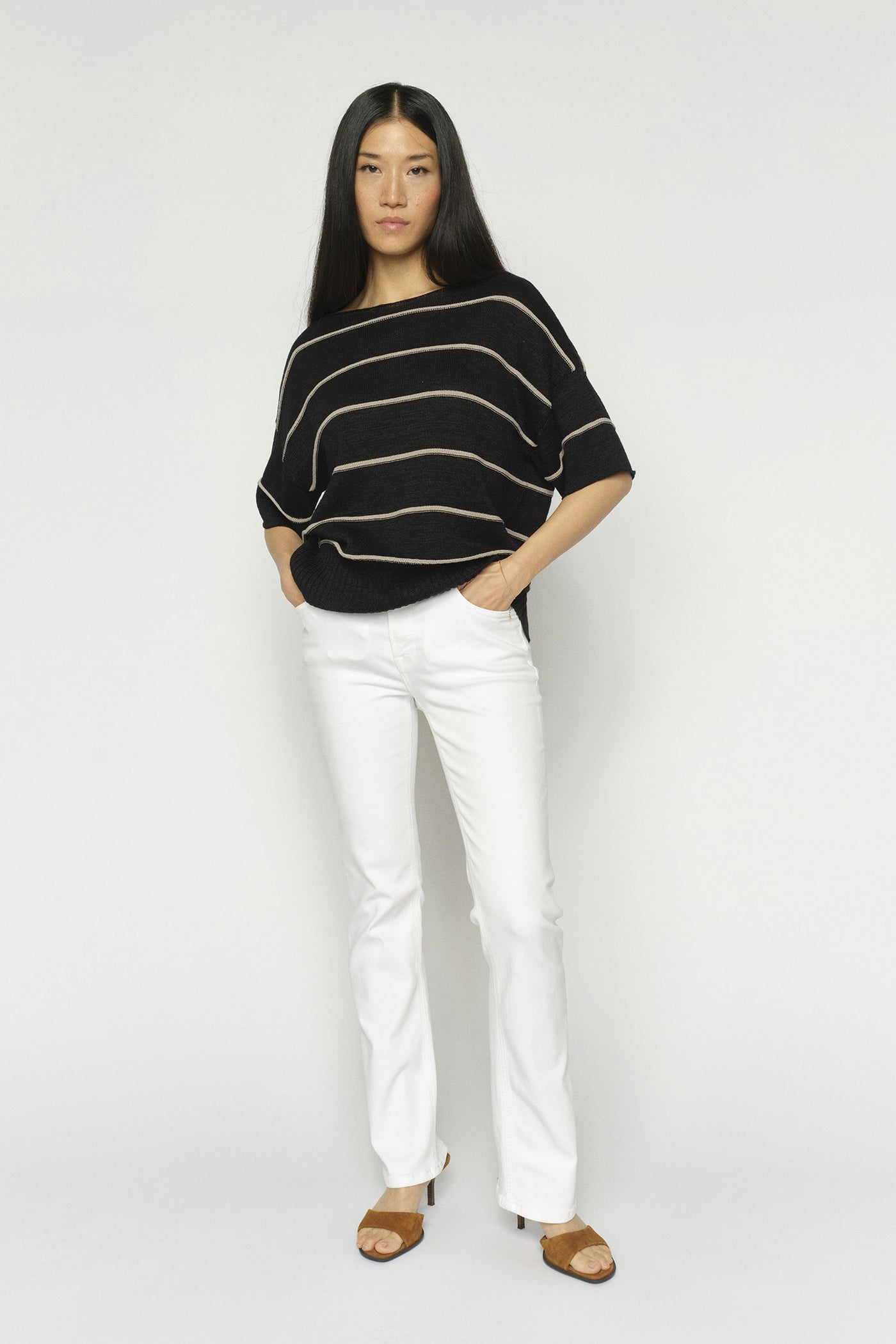 MMAshley Deluxe Jeans Bright White - 178560