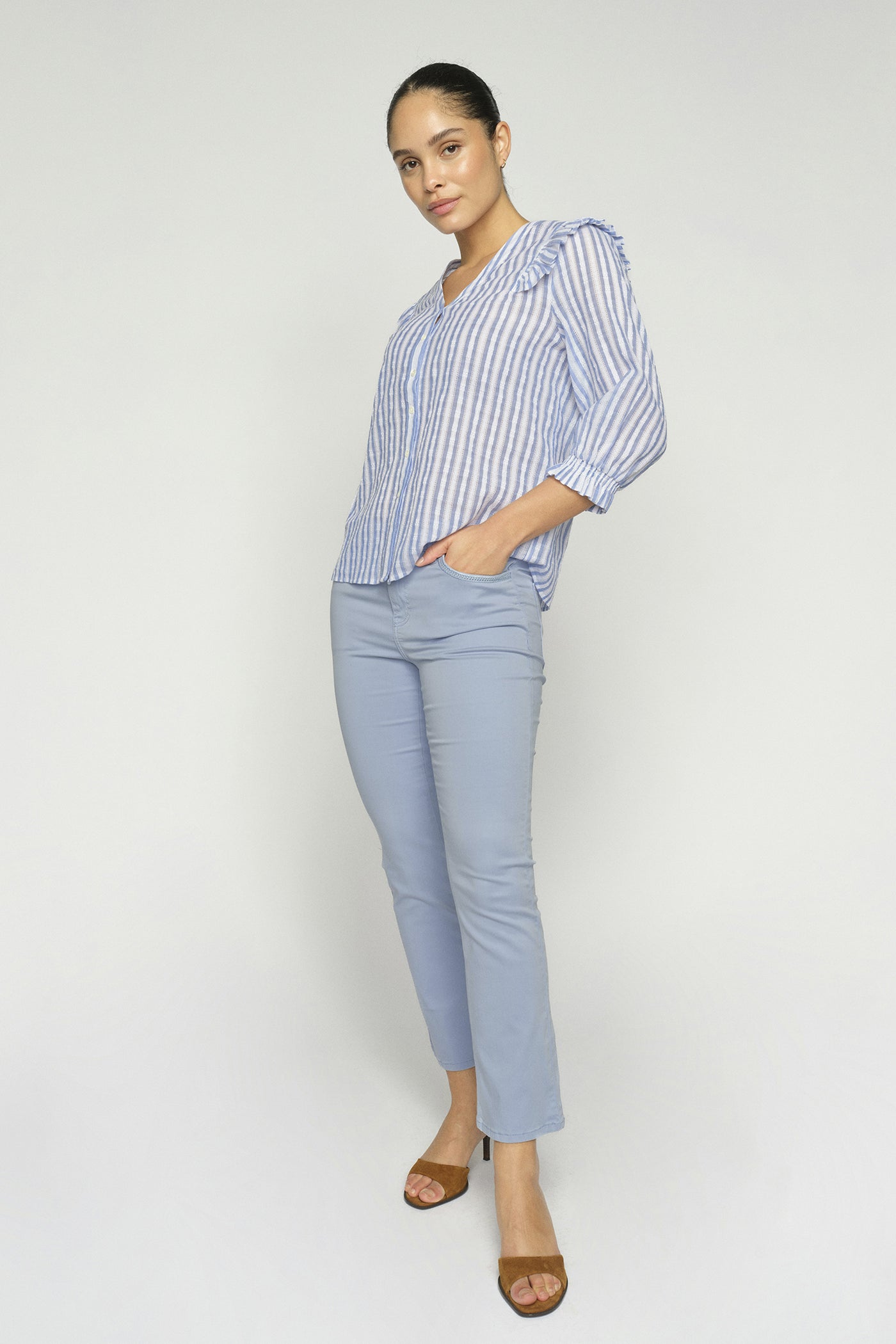 MMAshley Sati Pant Brunnera Blue - 176530