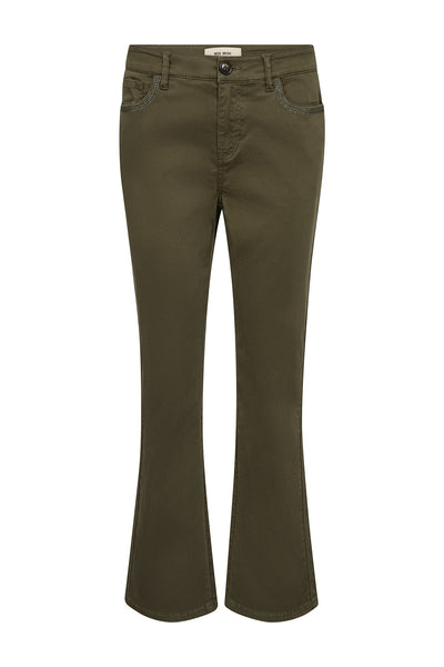 MMAshley Sati Pant Olive night - 176530 Thumbnail