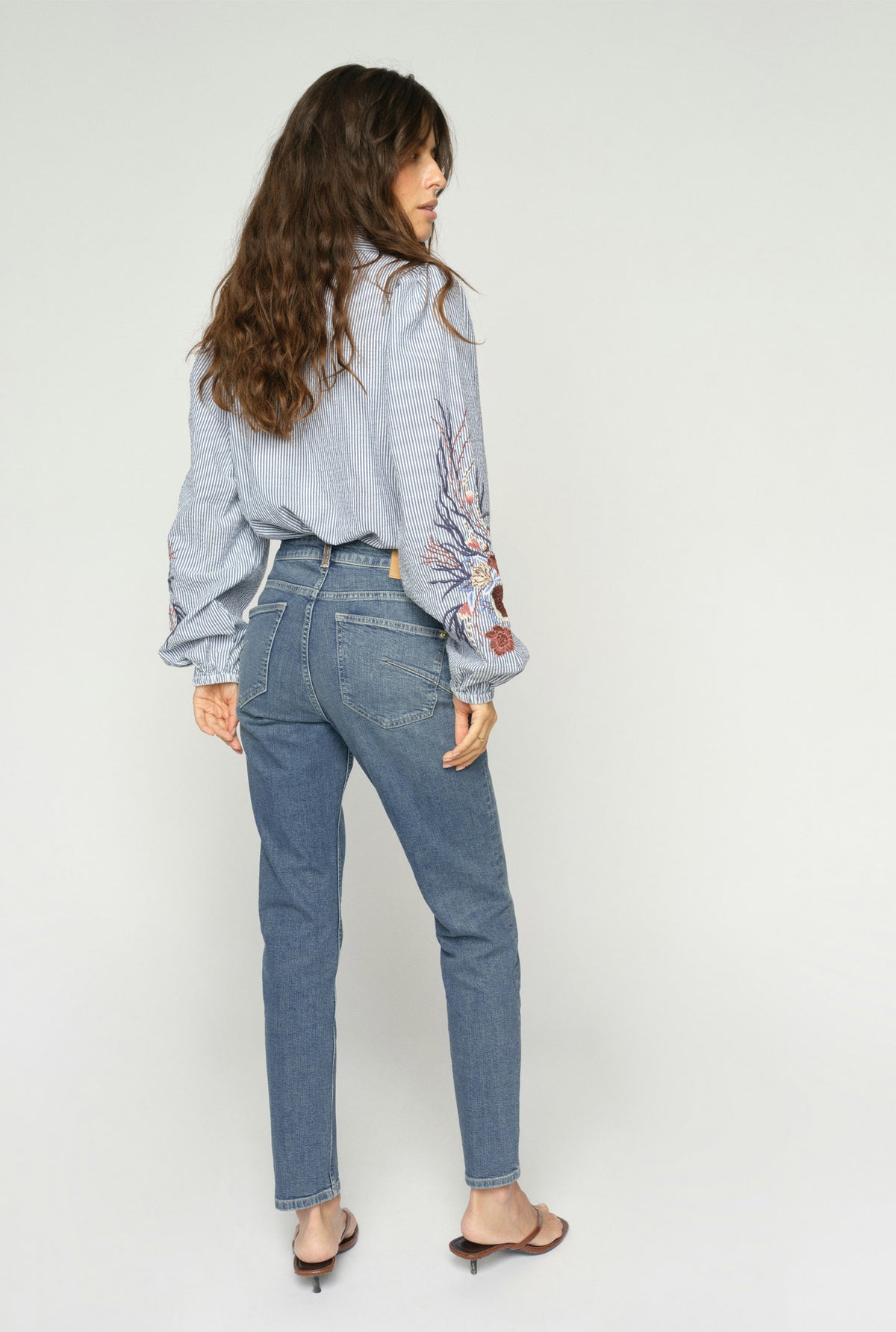 MMAsya Jentra Jeans Mid Blue - 176410