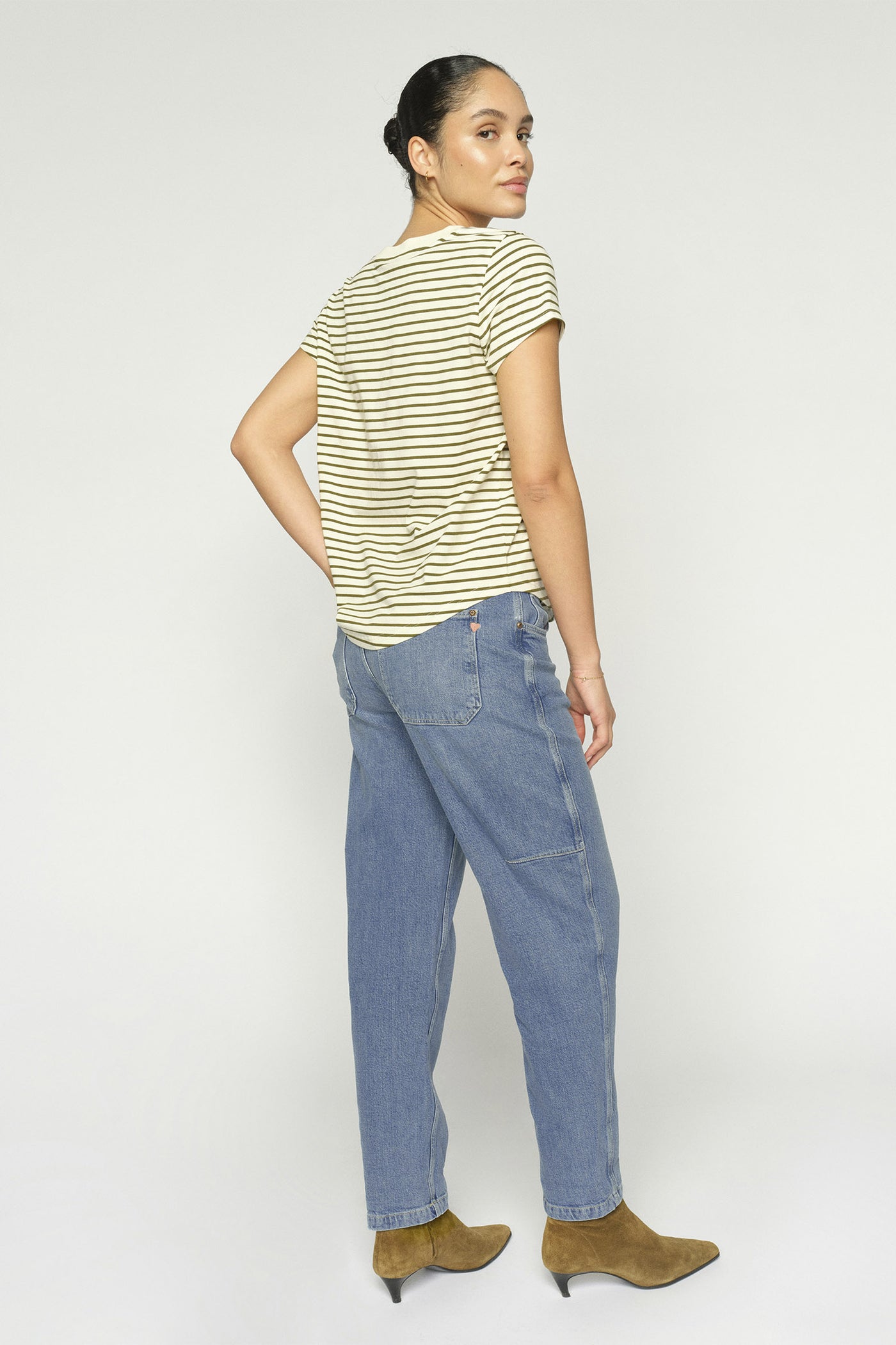 MMAymen Galleon Jeans Mid Blue - 178530