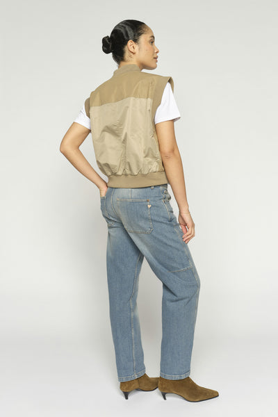 MMAymen Galleon Jeans Vintage Blue - 178530 Thumbnail