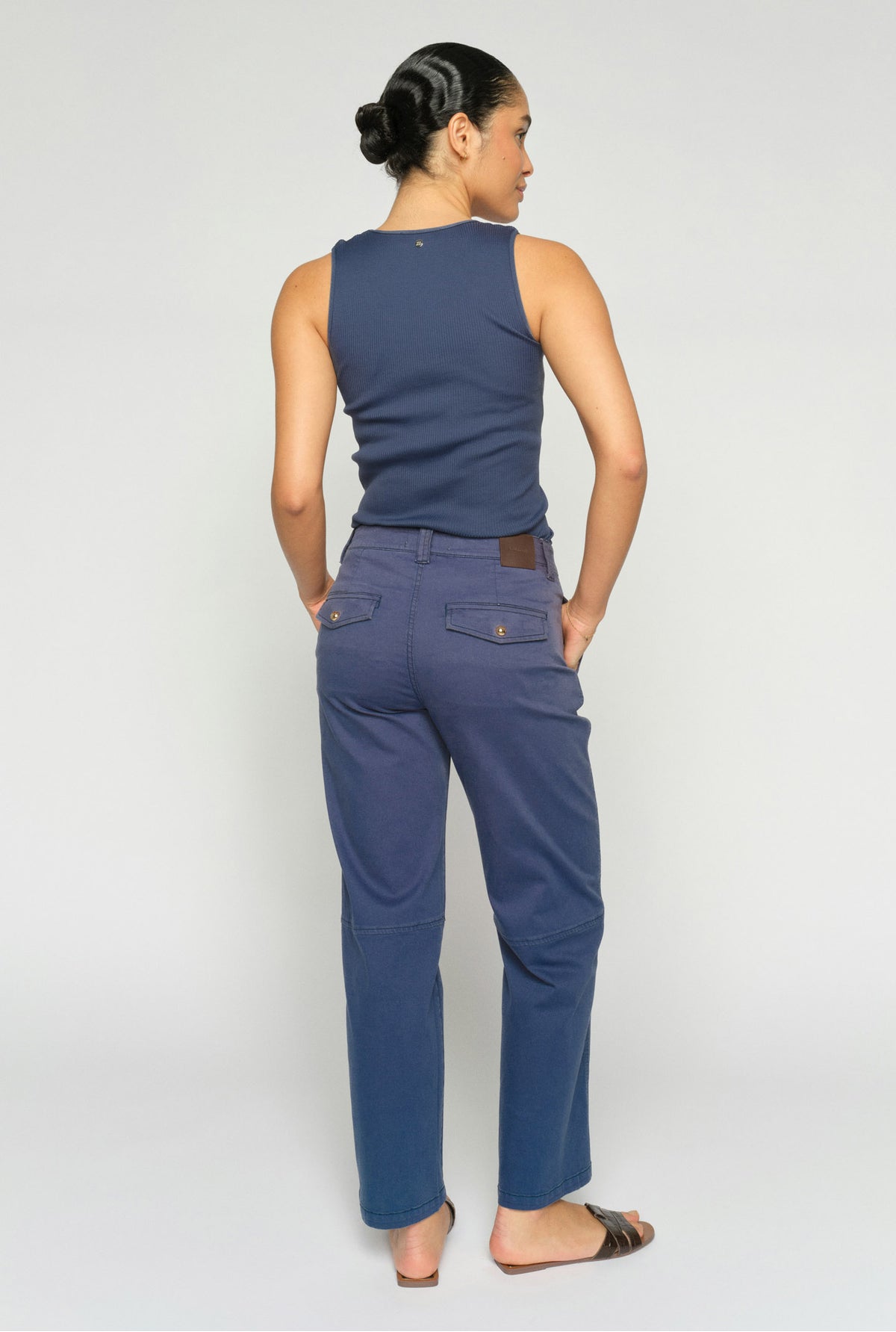 MMAymen Len Pant Crown Blue - 176540