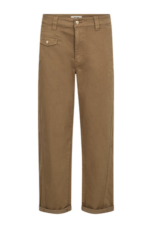 MMAymen Len Pant Dark Camel - 176540