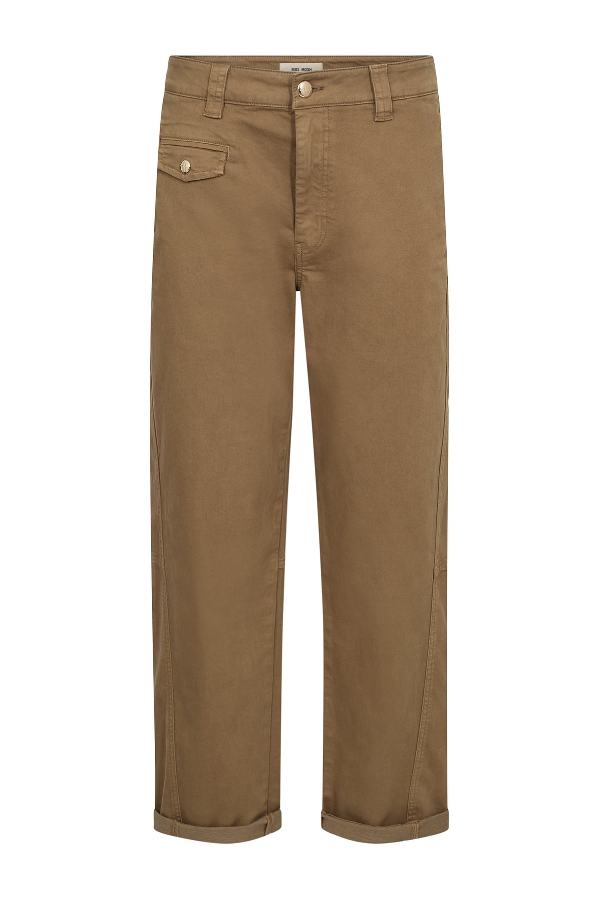 MMAymen Len Pant Dark Camel - 176540
