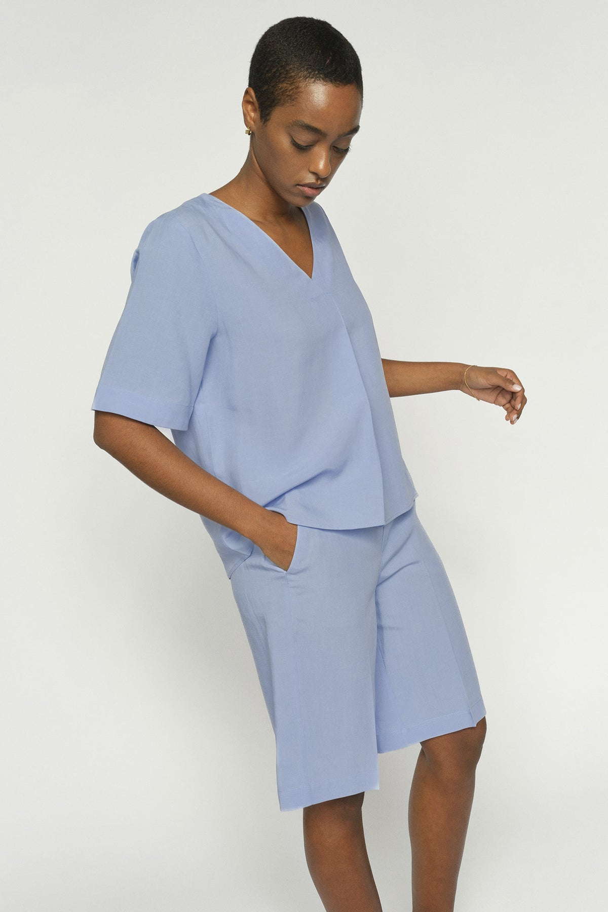 MMBai Alexis Shorts Brunnera Blue - 176470