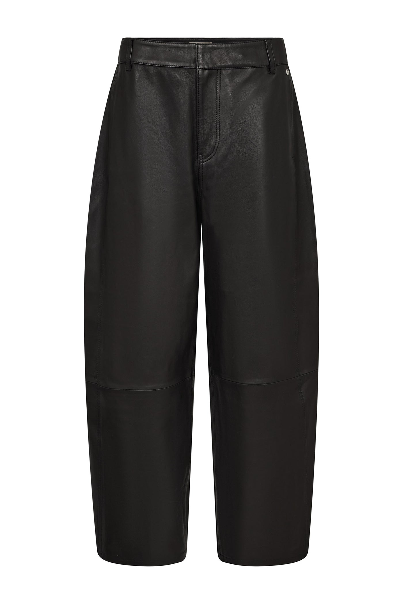 MMBarrel Leather Pant Black - 182030