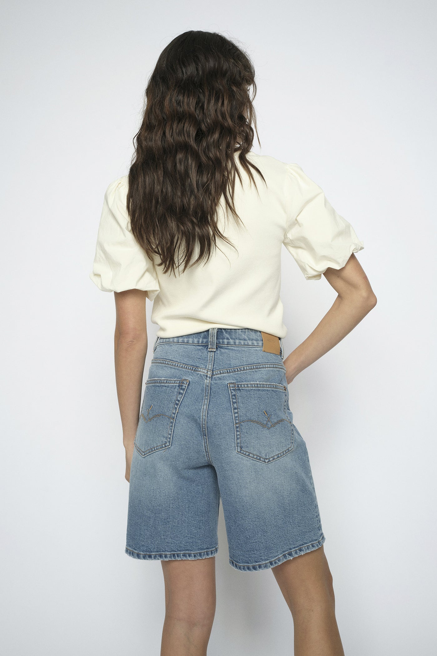 MMBati Denim  Shorts Blue - 178880