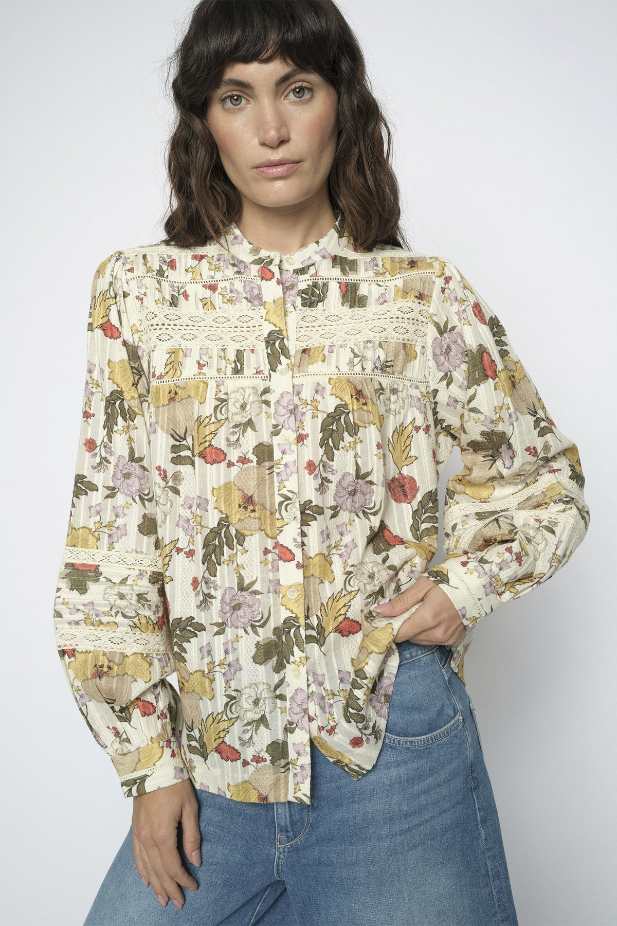 MMBell Flowwa Shirt ECRU - 180060