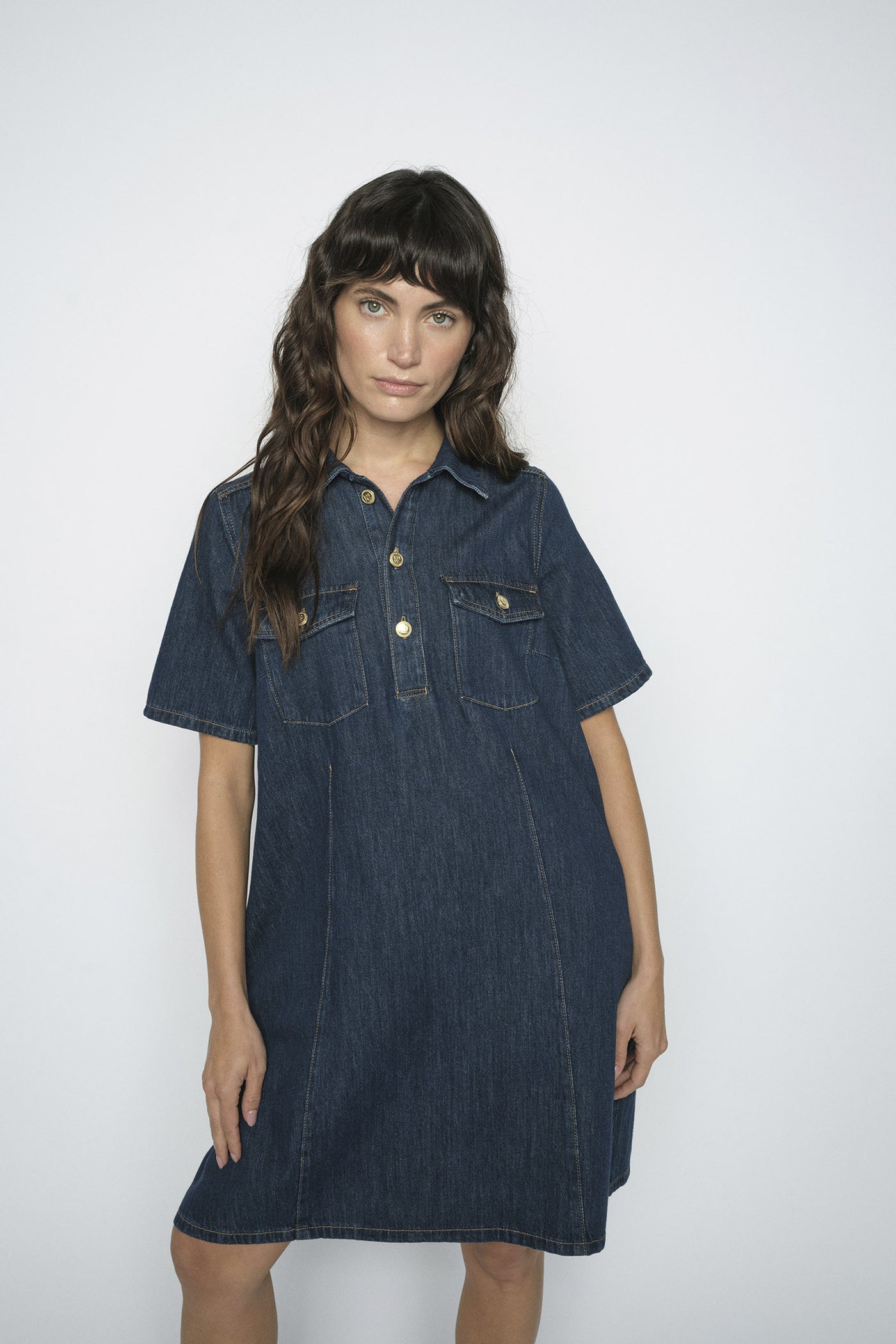MMBiba East Dress DARK BLUE - 179970