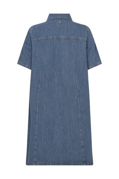 MMBiba East Dress Mid Blue - 179970 Thumbnail