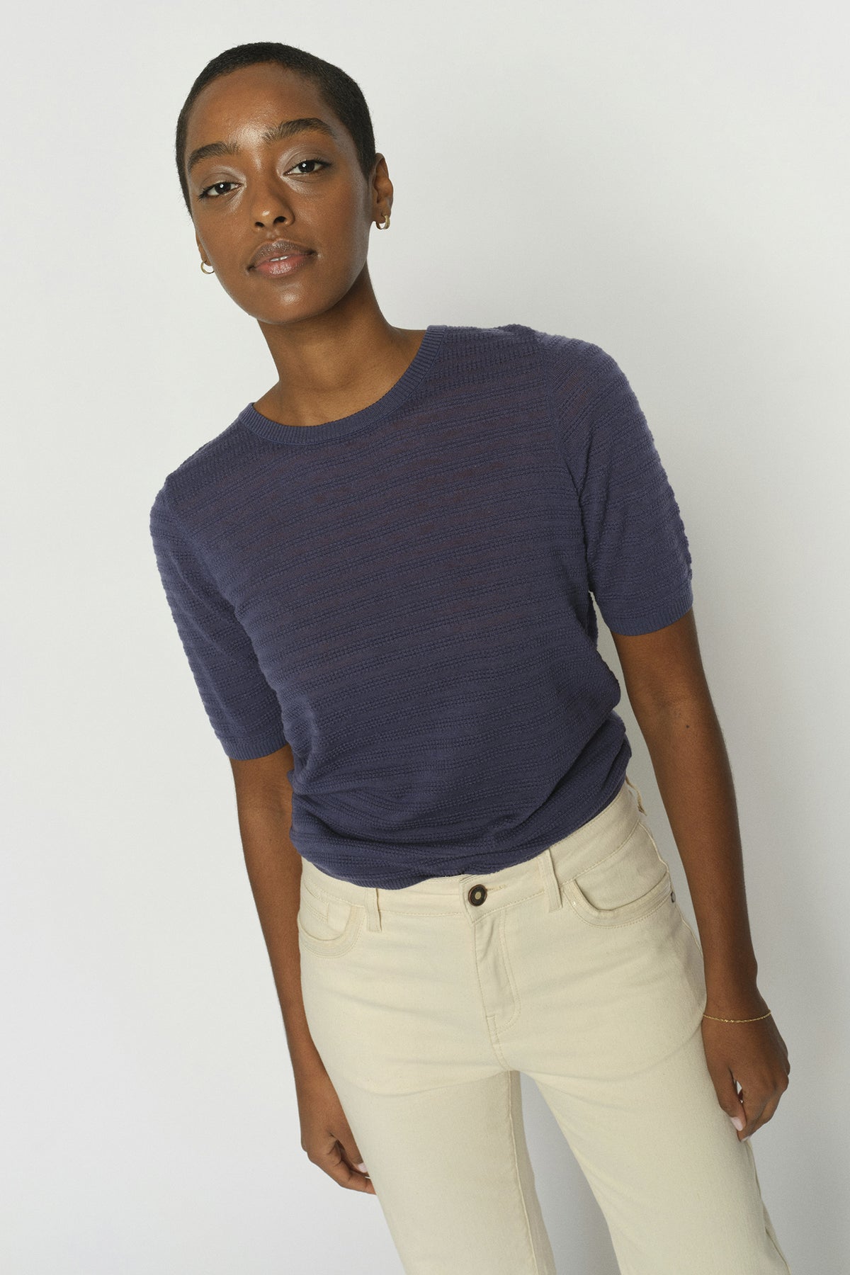 MMBouch Dotty SS Knit Crown Blue - 176730