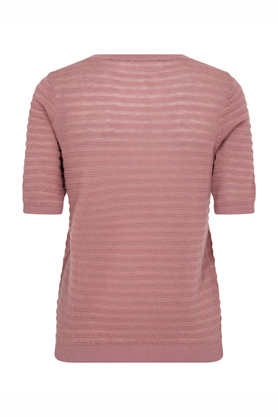 MMBouch Dotty SS Knit DUSTY ROSE - 176730 Thumbnail