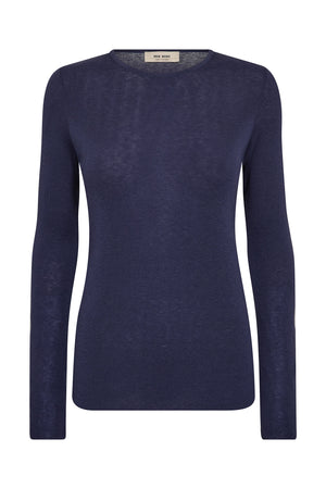 MMBouch O-neck Knit Crown Blue - 168080