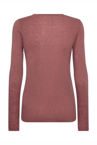 MMBouch O-neck Knit DUSTY ROSE - 168080 Thumbnail