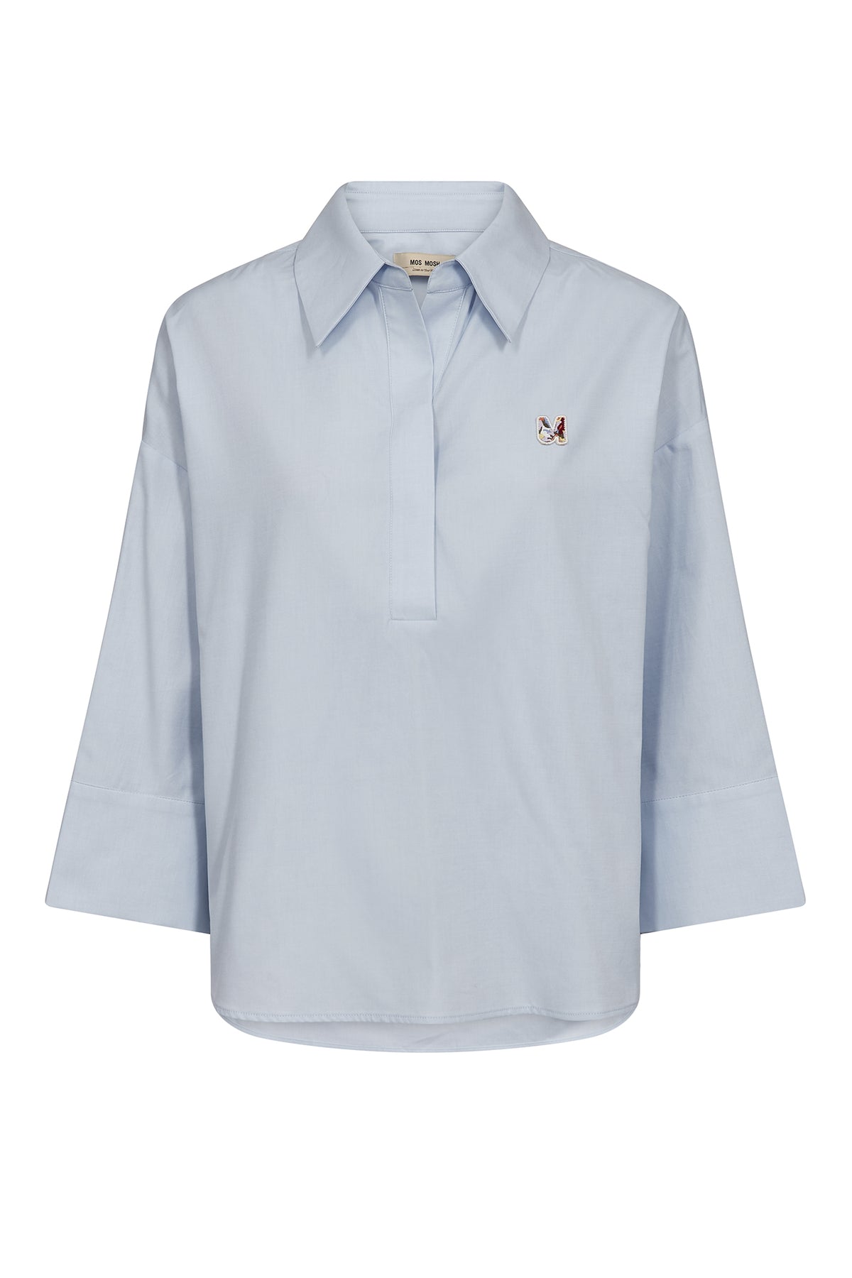 MMBritze Cam Cotton Blouse Skyway - 179320