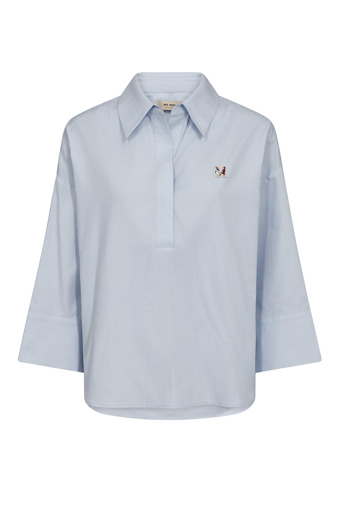 MMBritze Cam Cotton Blouse Skyway - 179320