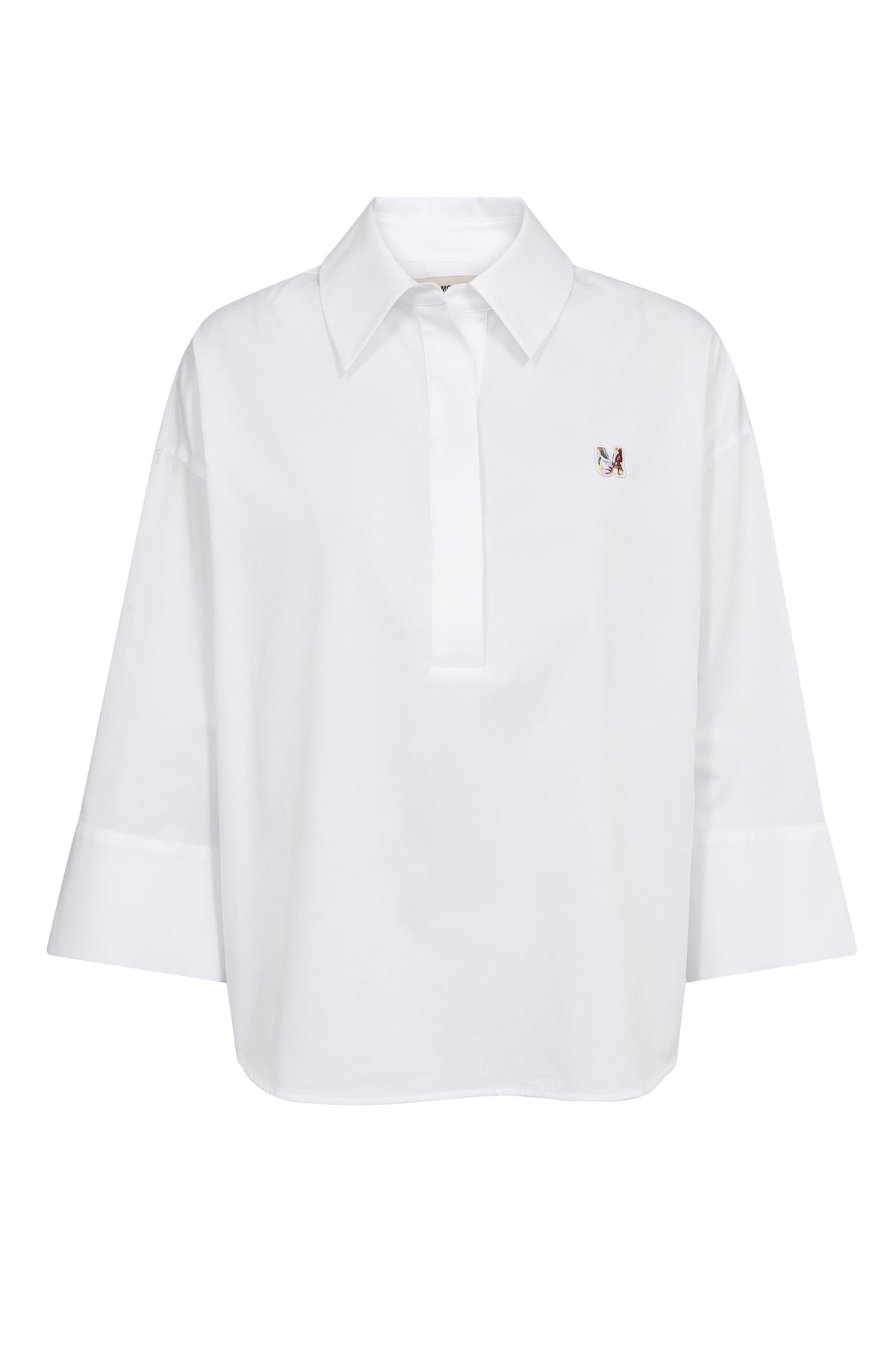 MMBritze Cam Cotton Blouse White - 179320