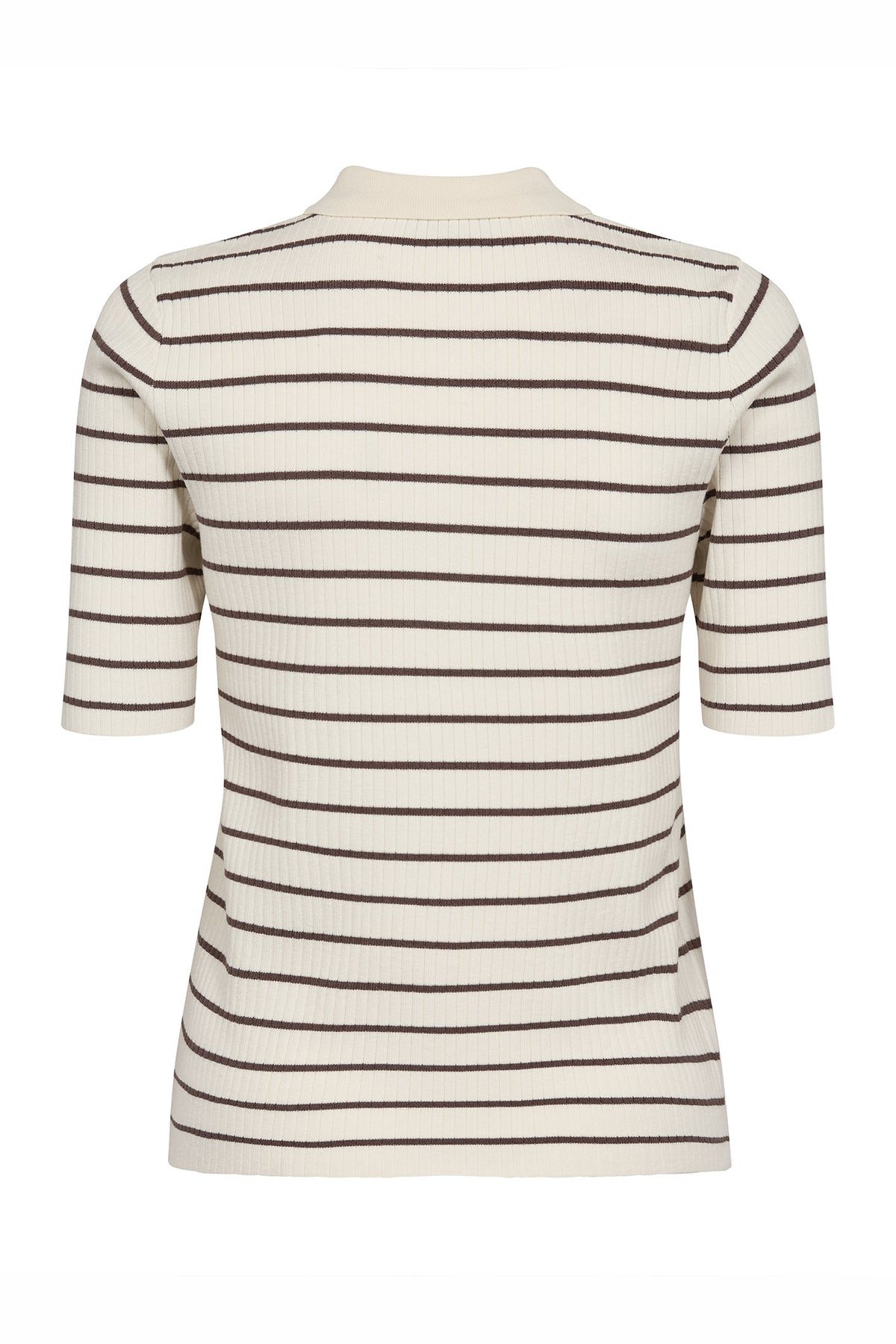 MMCaliz Stripe SS Knit Coffee Quartz - 176710