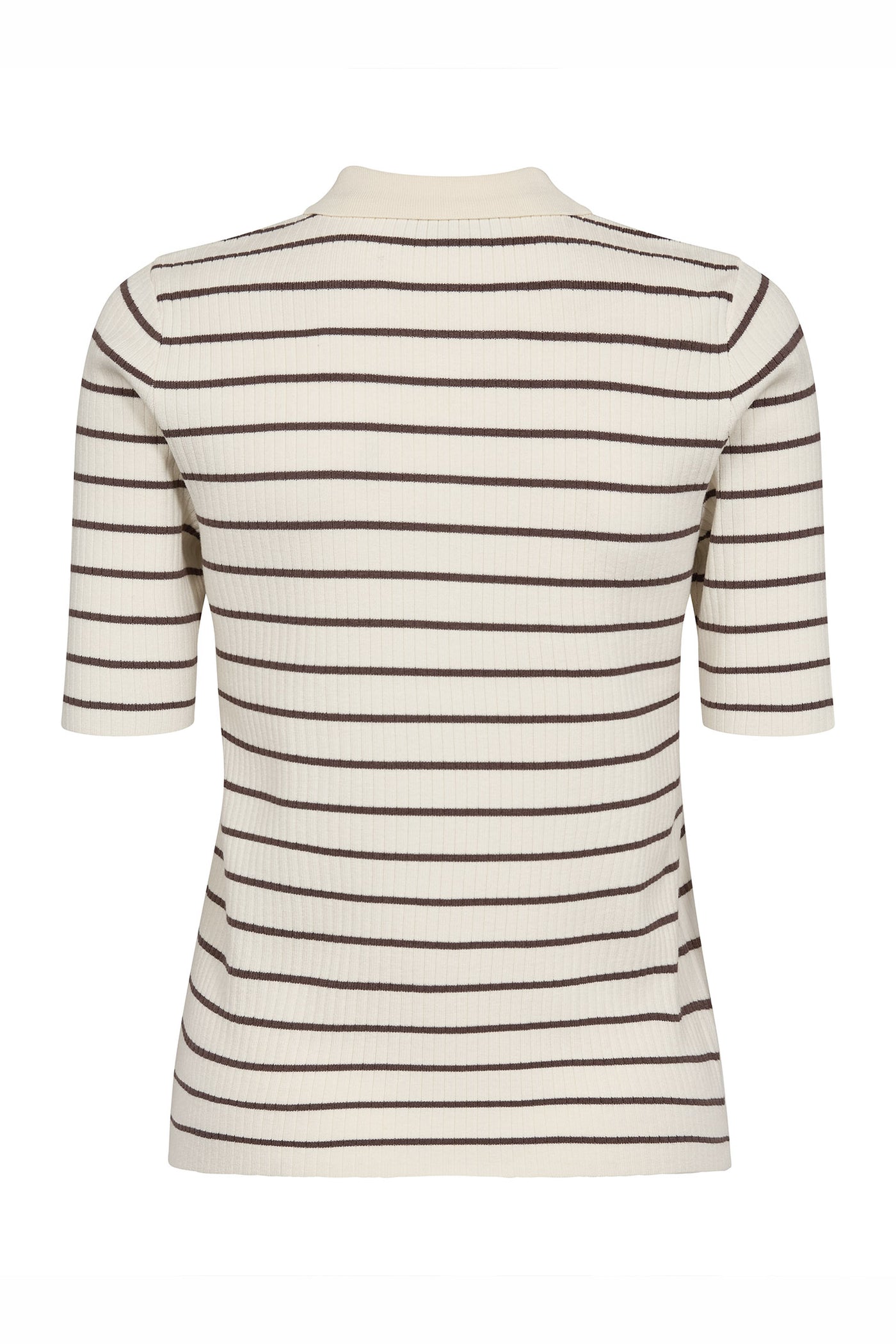 MMCaliz Stripe SS Knit Coffee Quartz - 176710