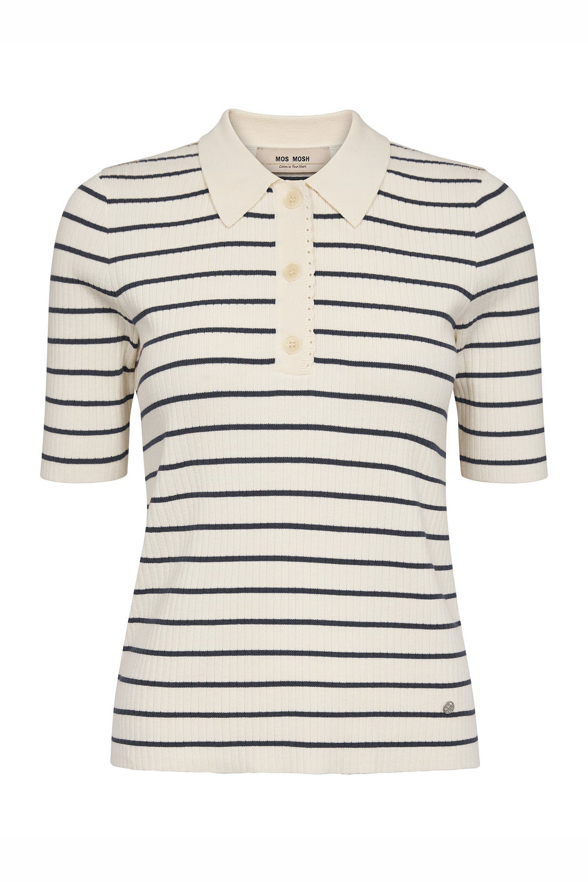 MMCaliz Stripe SS Knit Salute Navy - 176710