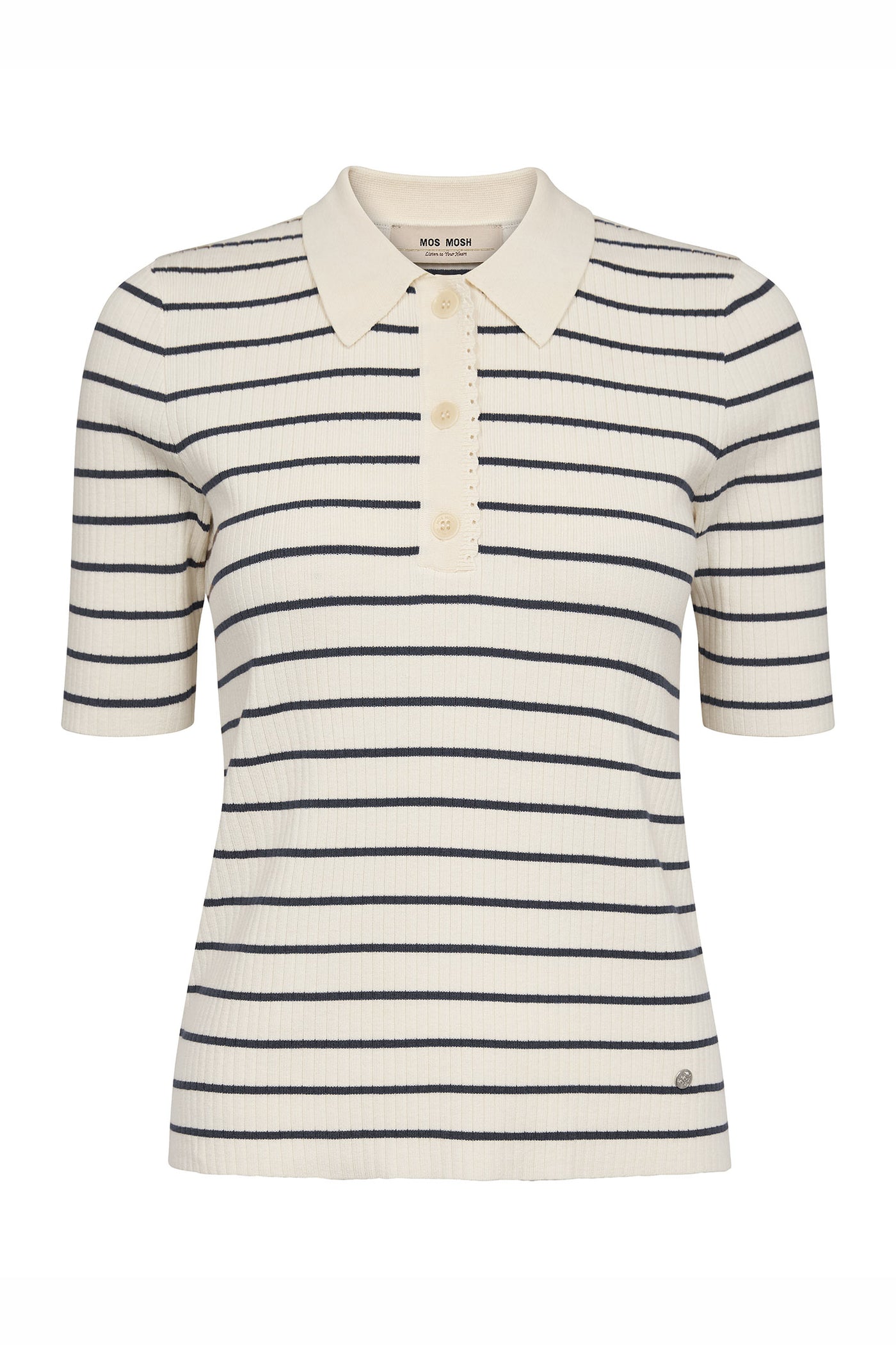 MMCaliz Stripe SS Knit Salute Navy - 176710
