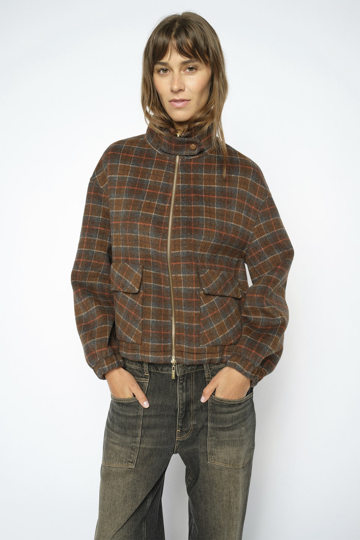 MMCamille Check Jacket Delicioso - 181420