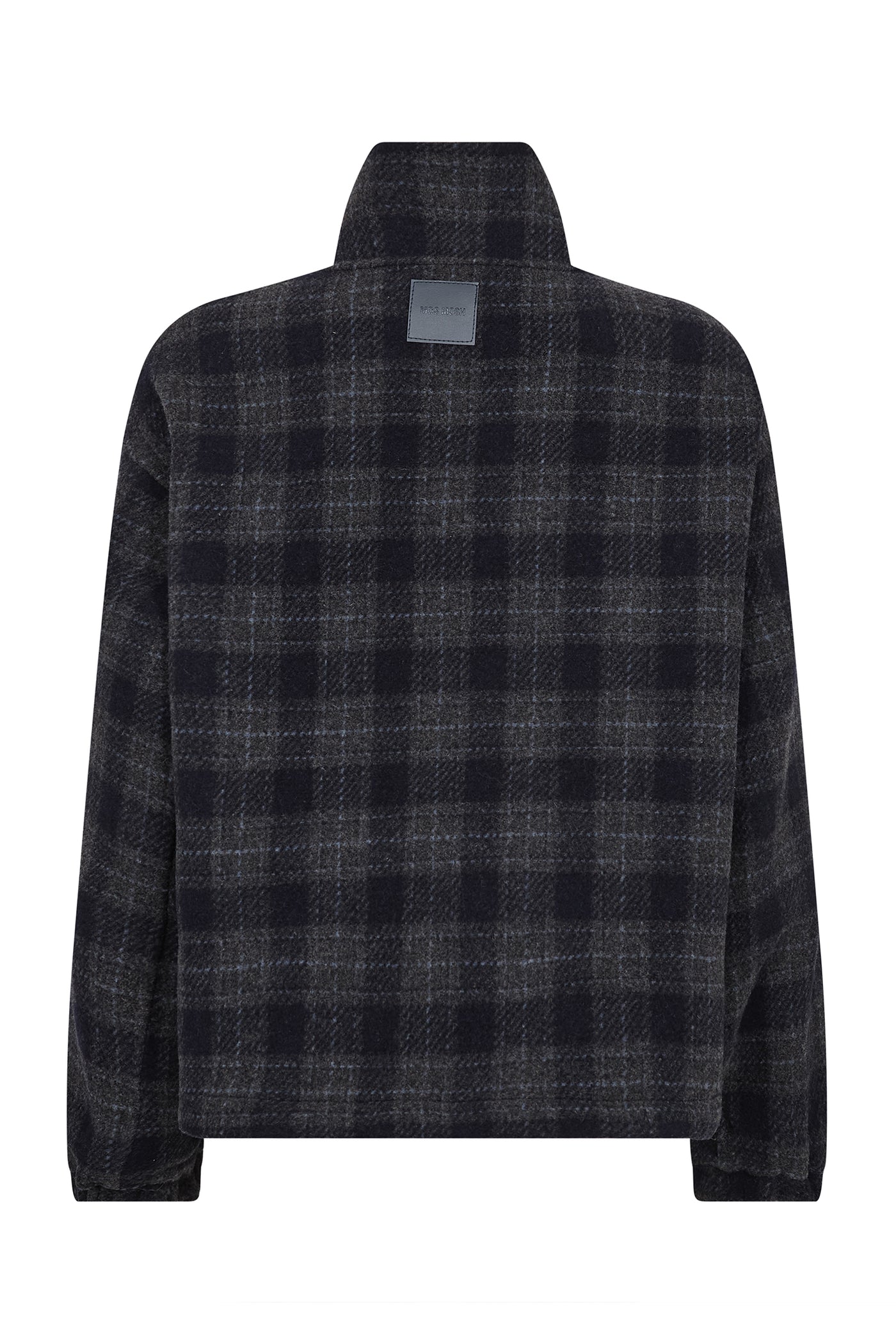 MMCamille Check Jacket Salute Navy - 181420